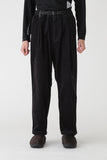 corduroy pants - black