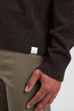 Norse Standard Merino Lambswool Cardigan - Heathland Brown