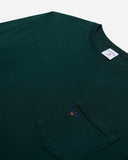 Long Sleeve Core Logo Pocket Tee - Forest Green