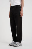 Mogens Relaxed 5 Pocket Heavy Twill - Black