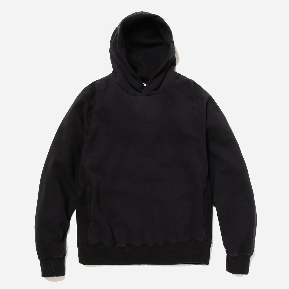 Dweller Hoody Cotton Sweat - Black