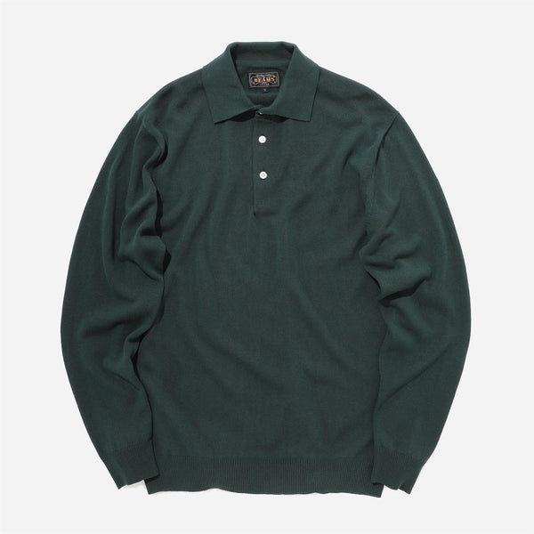 Knit Polo 9G - Green