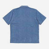 Road Shirt - Washed Indigo Herringbone Denim