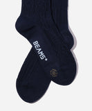 Patchwork-Like Socks - Navy