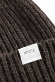 Norse Standard Merino Lambswool Beanie - Heathland Brown