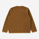 Cardigan - Mustard Wool Fleece