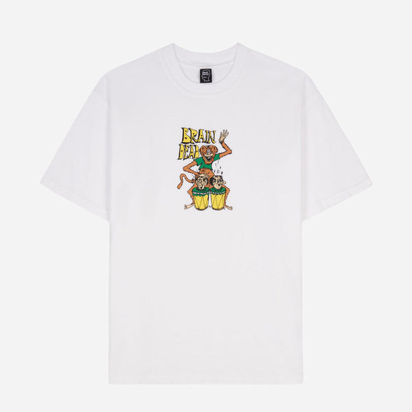 Bongo Brain T-shirt - White