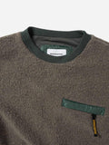 GORE-TEX WINDSTOPPER® Wool Fleece Crewneck - Mud