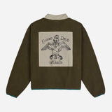 BRAIN DEAD Equipment Pullover Fleece - Olive