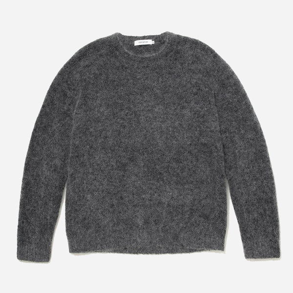 Worker Sweater Kid Mohair - Charcoal