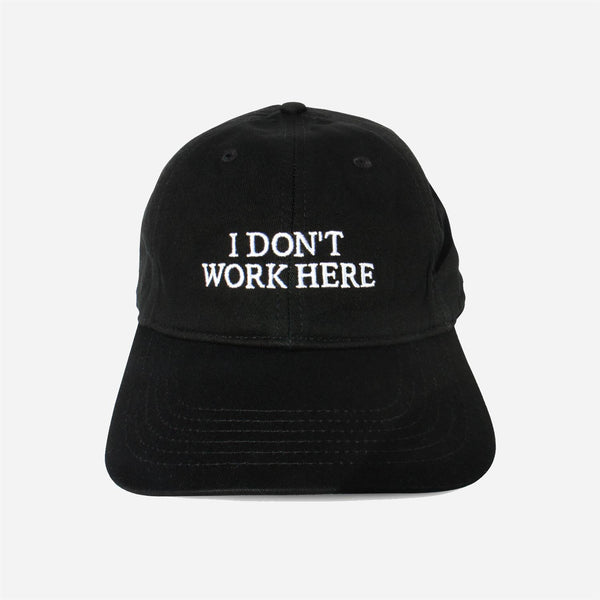 Sorry I Don't Work Here Hat - Black