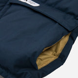 Classico Down Parka - Navy/Khaki