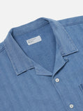 Road Shirt - Washed Indigo Herringbone Denim