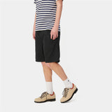 Flint Short  - Black (garment dyed)
