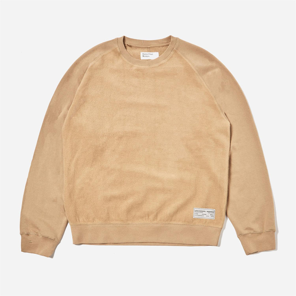 Sweatshirt - Sand Brushed Back Sweat