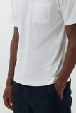 Johannes Organic Pocket T-shirt - White