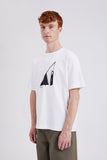 Holger Organic Interlock Hide Print T- Shirt - White