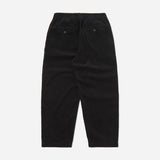 Pleated Track Pant - Black Cord