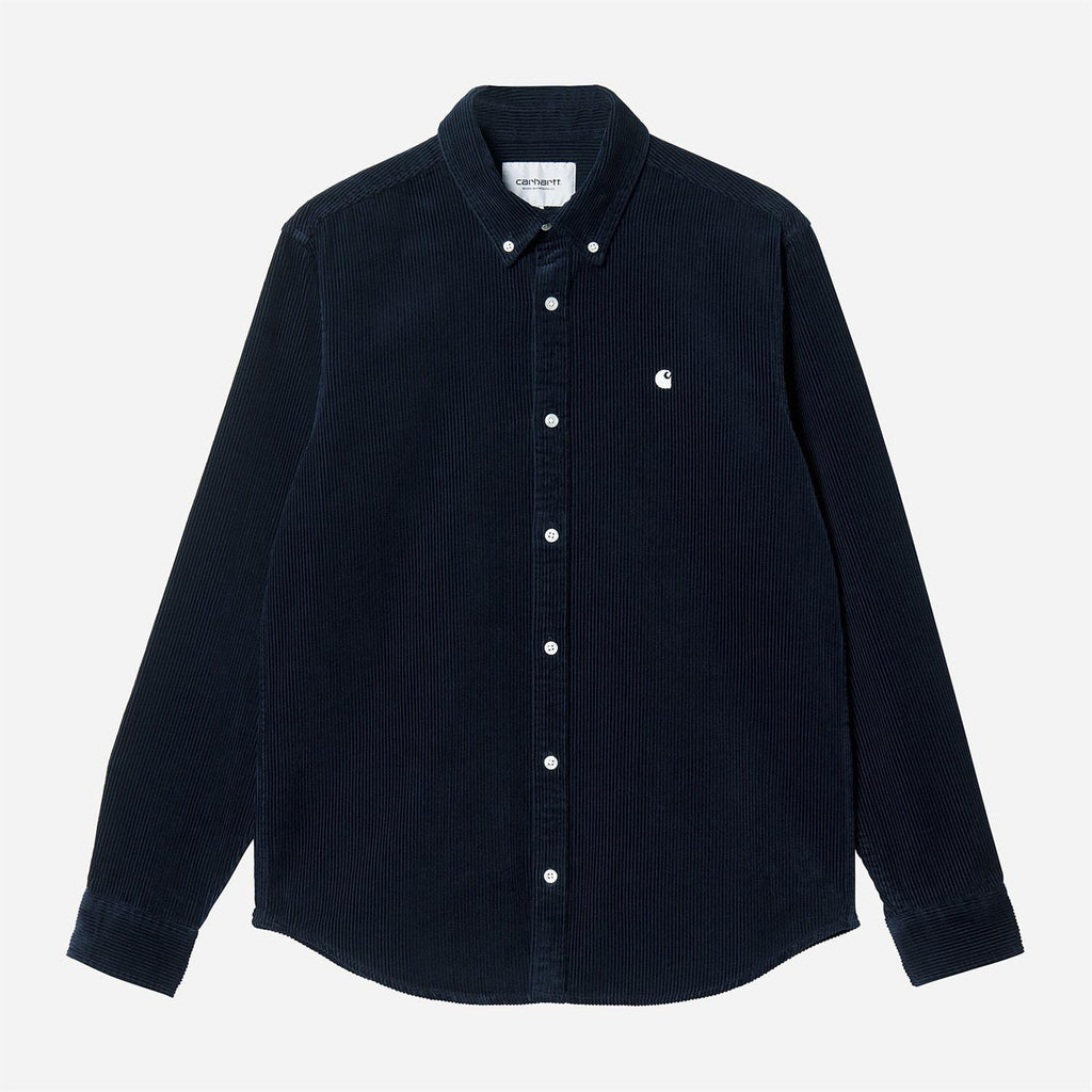 L/S Madison Cord Shirt - Dark Navy/Wax