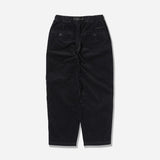 corduroy pants - black