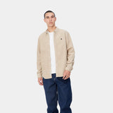 L/S Madison Cord Shirt - Wall