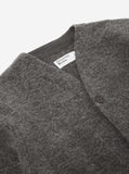 Cardigan - Grey Marl Wool Fleece