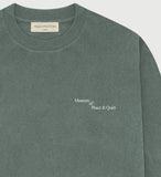 Italic LS T-shirt - Fern