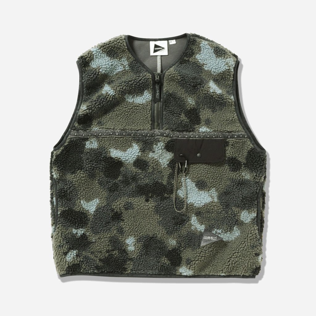 JQ Tape Fleece Vest - Camo