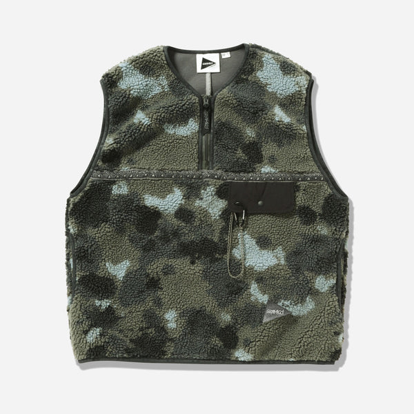 JQ Tape Fleece Vest - Camo