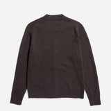 Norse Standard Merino Lambswool Cardigan - Heathland Brown