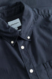 Osvald BD Twill Shirt - Dark Navy