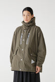 fishtail Octa coat - khaki