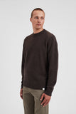 Norse Standard Merino Lambswool Sweater -Heathland Brown