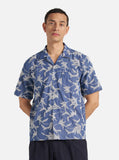 Road Shirt - Indigo Summer Jungle Cotton