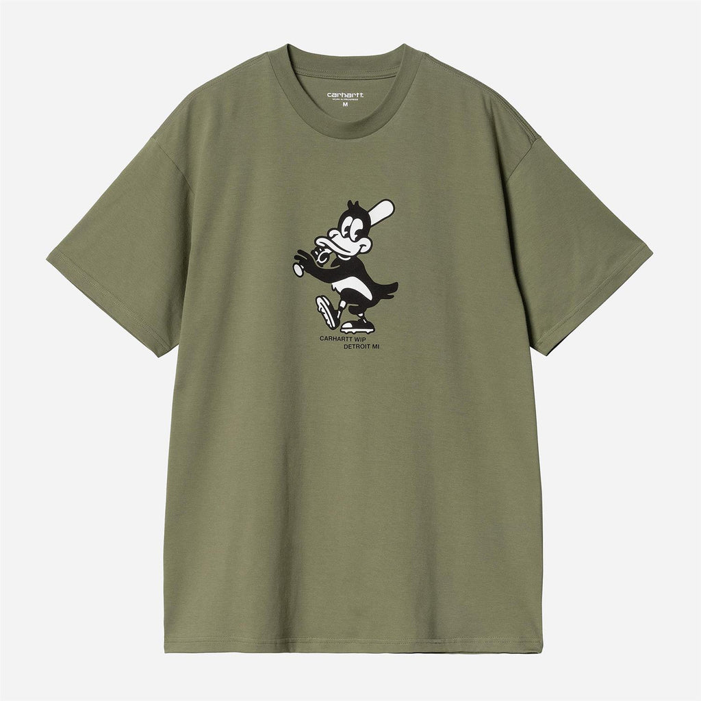 S/S Home Run T-Shirt - Dollar Green